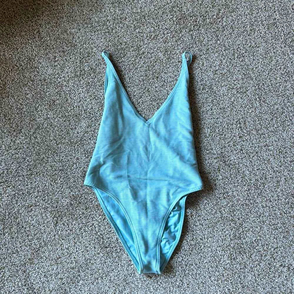 Billabong Backless Swimsuit Blue - M